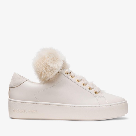 michael kors fur sneakers